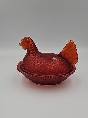 Vintage Red Hen